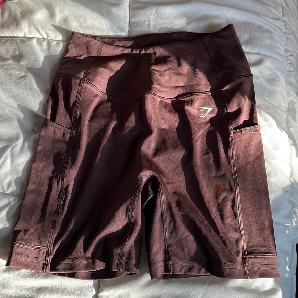 Gymshark brown shorts